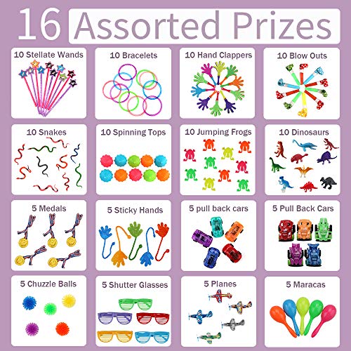 Amy&Benton 120PCS Prize Box Toys for Classroom Pinata Filler Toys for Kids Birthday Party Favors Assorted Carnival Prizes for Boys and Girls Treasure Box / Chest Prizes Toys for Classroom - Thumbnail 3