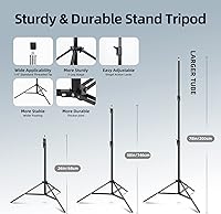 Vista 4 de Skytex Kit de Iluminación Softbox (Paquete de 2), Caja Suave de 20 x 28 pulgadas Bombilla LED E27 de 85W, 2700-6400K, Iluminación Continua