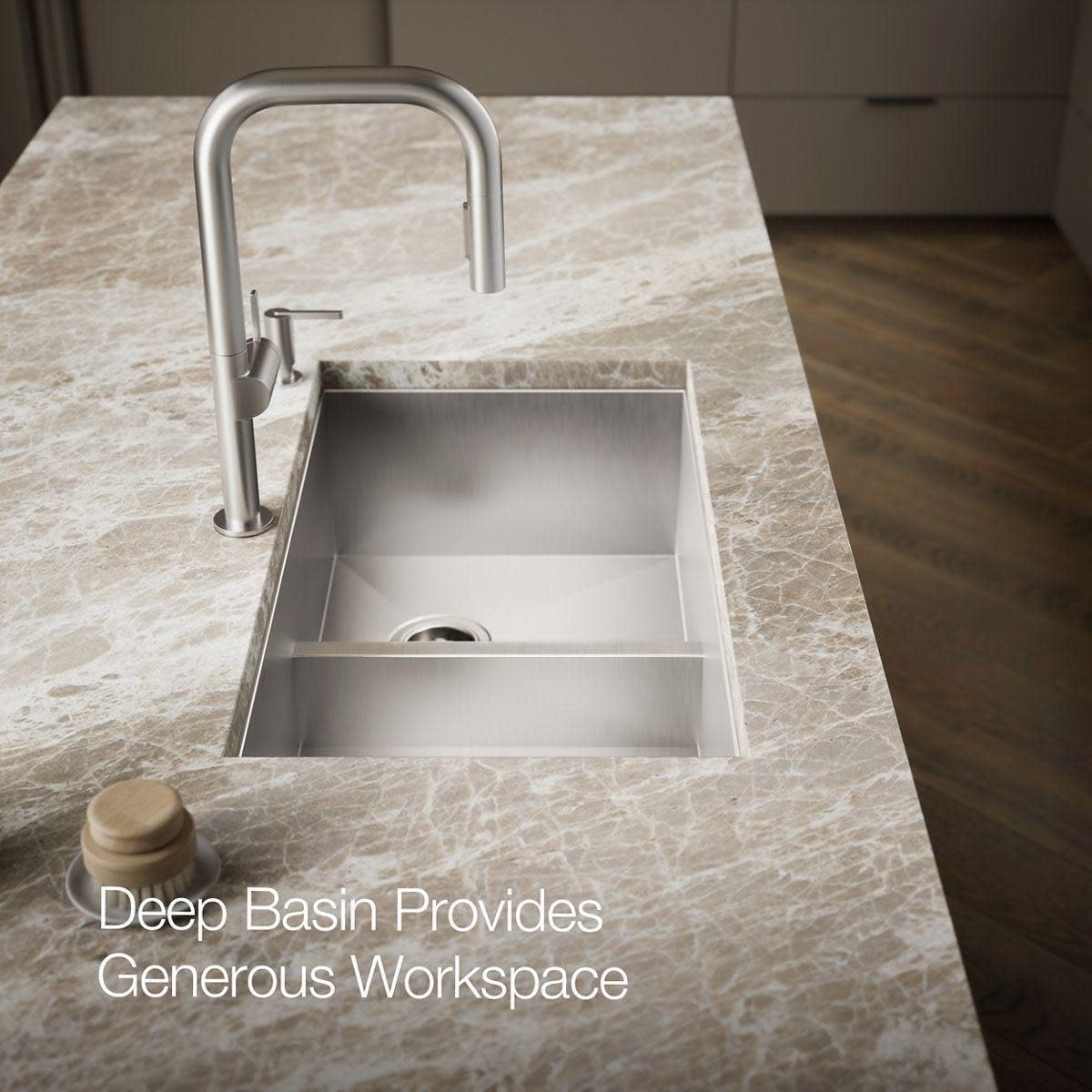 KOHLER VAULT™ SMART DIVIDE™ DOUBLE EQUAL SINK