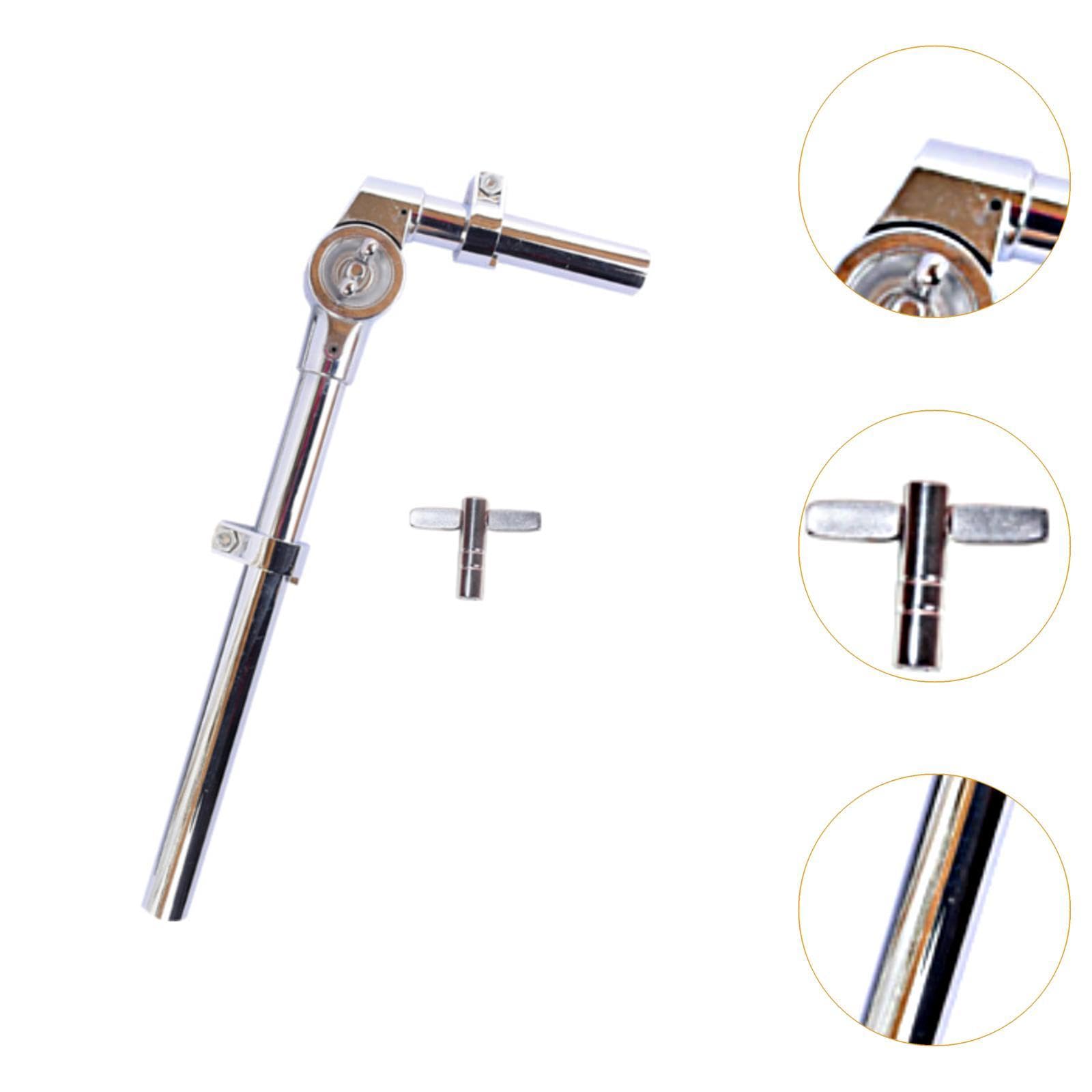 Amagogo Support de fixation pour tom, matériel métallique, pince de percussion professionnelle, support de fixation pour tom, pour entraînement en concert, 1 Pièce