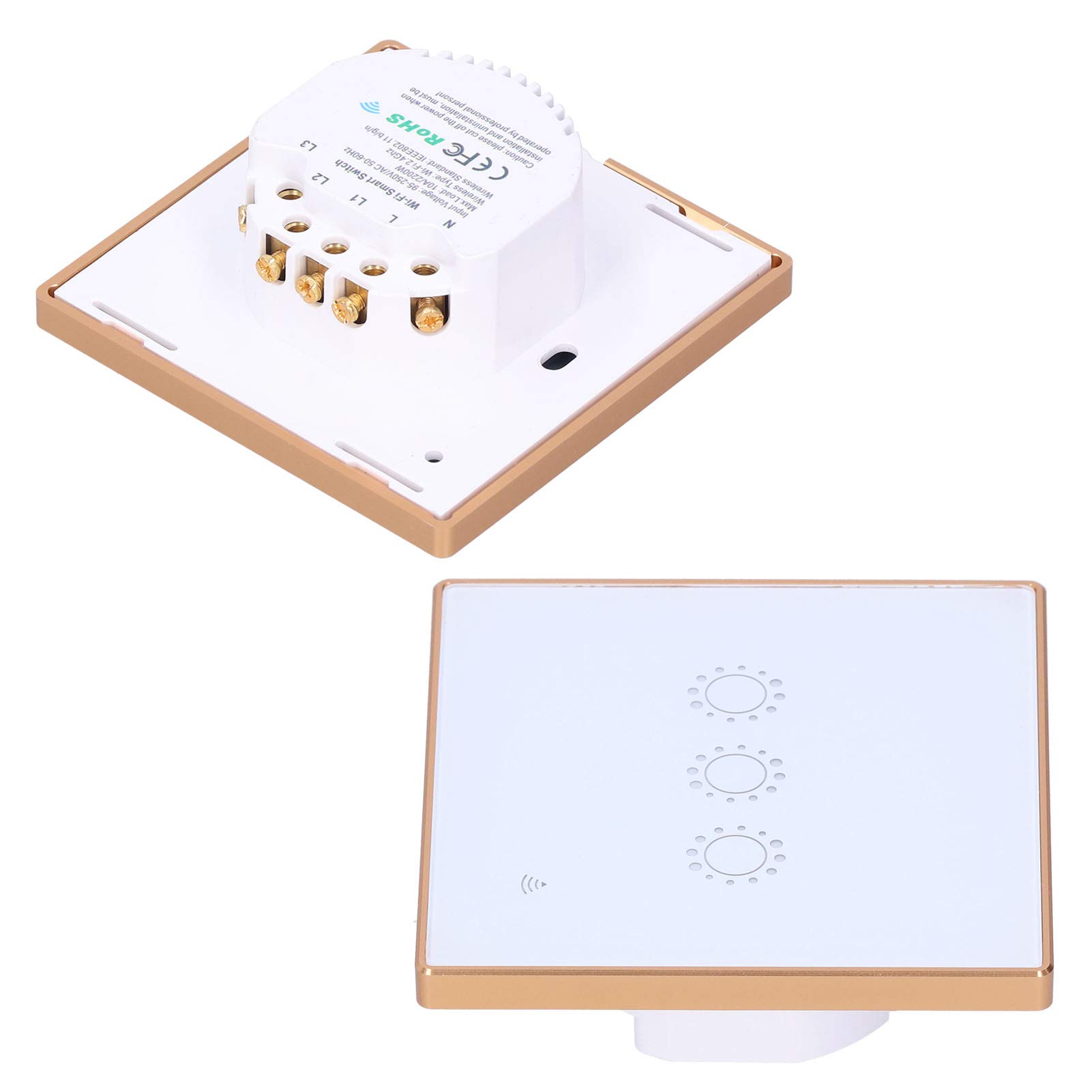 Generic WiFi Light Switch, Remote Control WiFi Smart Switch Safety Good Compatibility Electrical Light Switches for Offices for Homes'-image-44