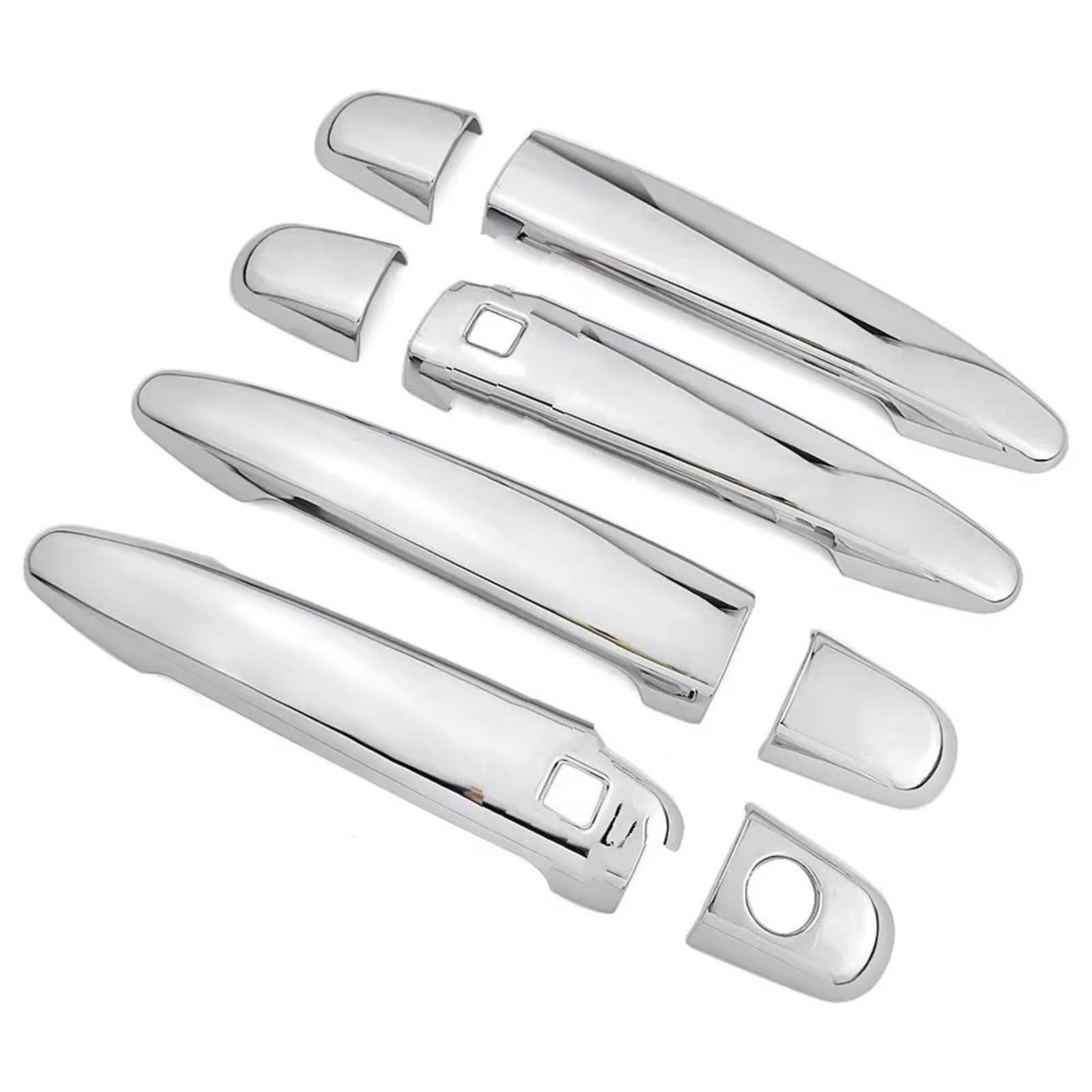 POMUHYE Door Handle Bowl Cover Car Door Handle Cover Exterior Trim Protector Compatible with Lexus for RX330 for RX350 for XU30 2004-2009 Car Plus Accessories
