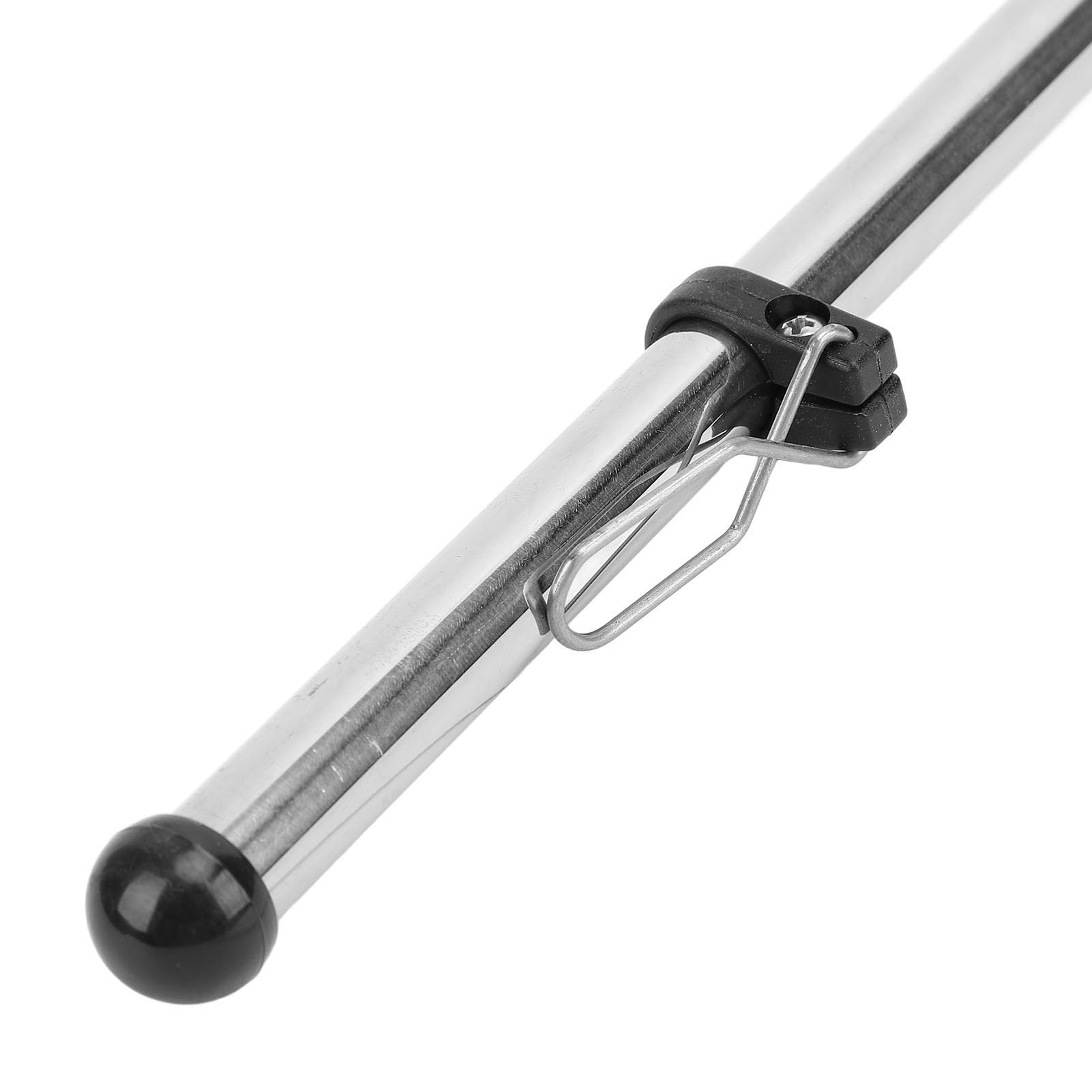 Yctze Asta de Bandera para Barco de 533,4 Mm, Asta de Bandera para Barco FL Montada en Riel de Acero Inoxidable 304, de, de Marina, Soporte de de Acero Inoxidable, Abrazadera de Montada en Riel, de
