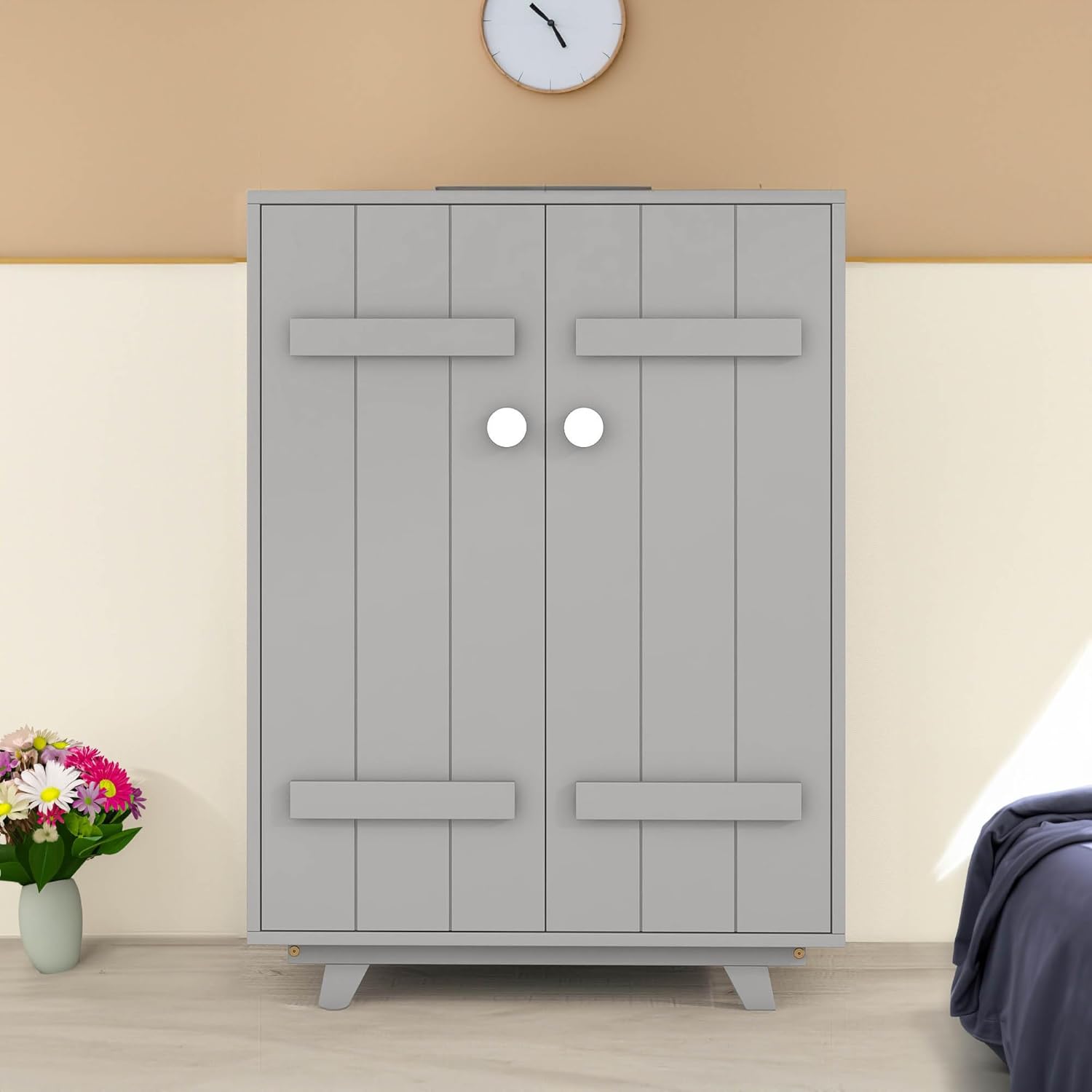 Wardrobe Closet for Hanging Clothes,Closet Organizers and