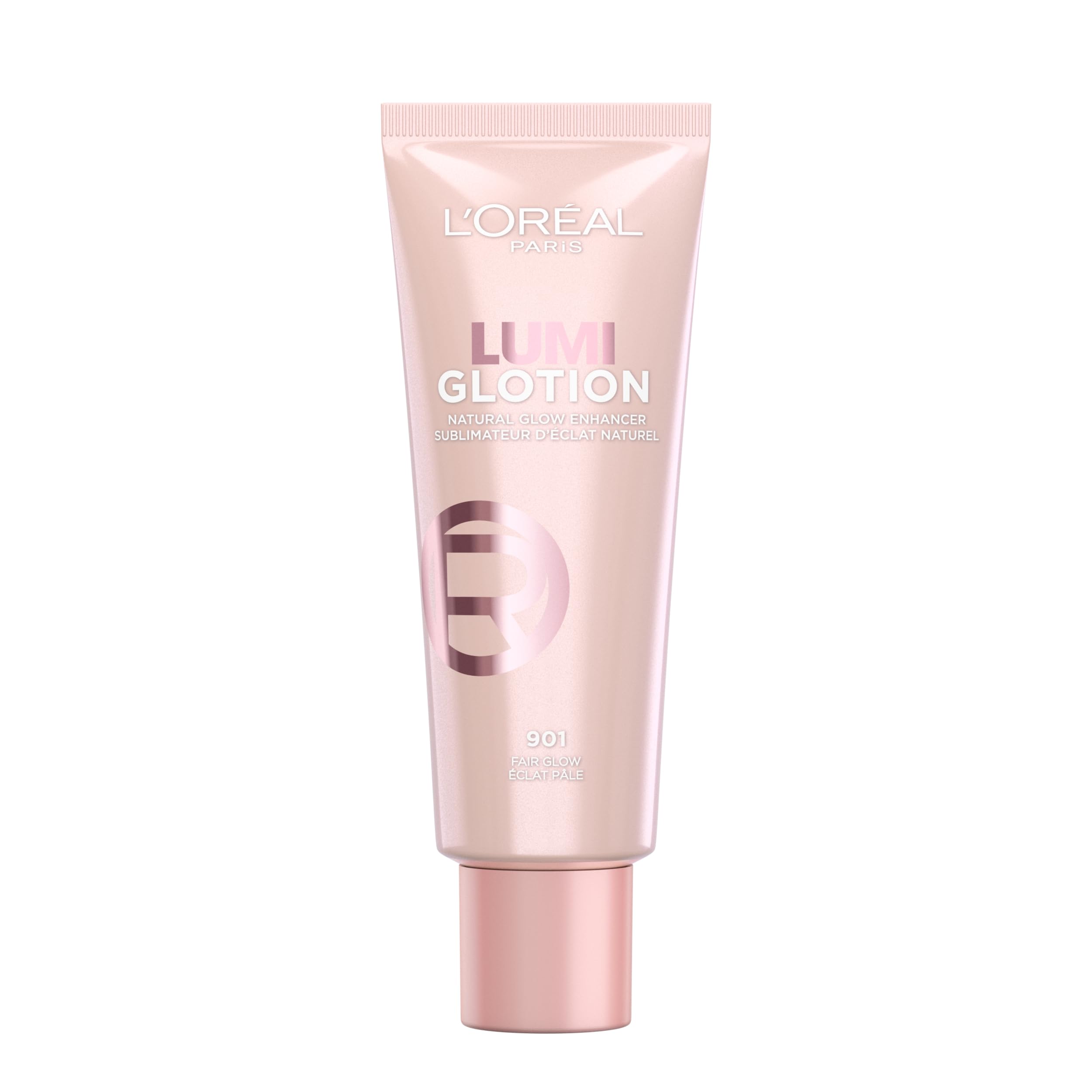 L’Oréal Paris Perfect Match Lumi Glotion Natural Glow Enhancer Liquid Highlighter for Face and Body with Glycerin and Shea Butter, 901 Fair Glow, 40 ml