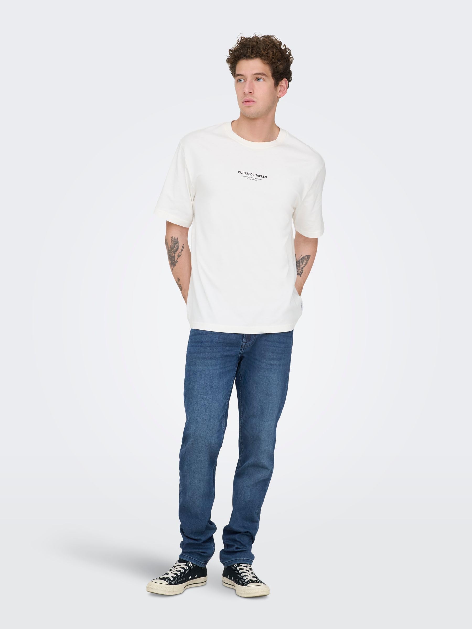 Only & Sons Slim fit Jeans Onsloom Slim Fit Jeans Blue Denim 36 32 Blue Denim
