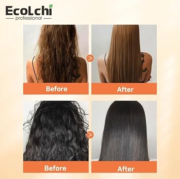 Ecolchi Biotin Oplex Hair Care Set with Shampoo, Conditioner, Hair Mask - Amino Acids Plus Keratin Treatment - Repair Heat Damage, Frizz - Moisturizing Biotin for Dry Damaged Hair- Free Soap Sample