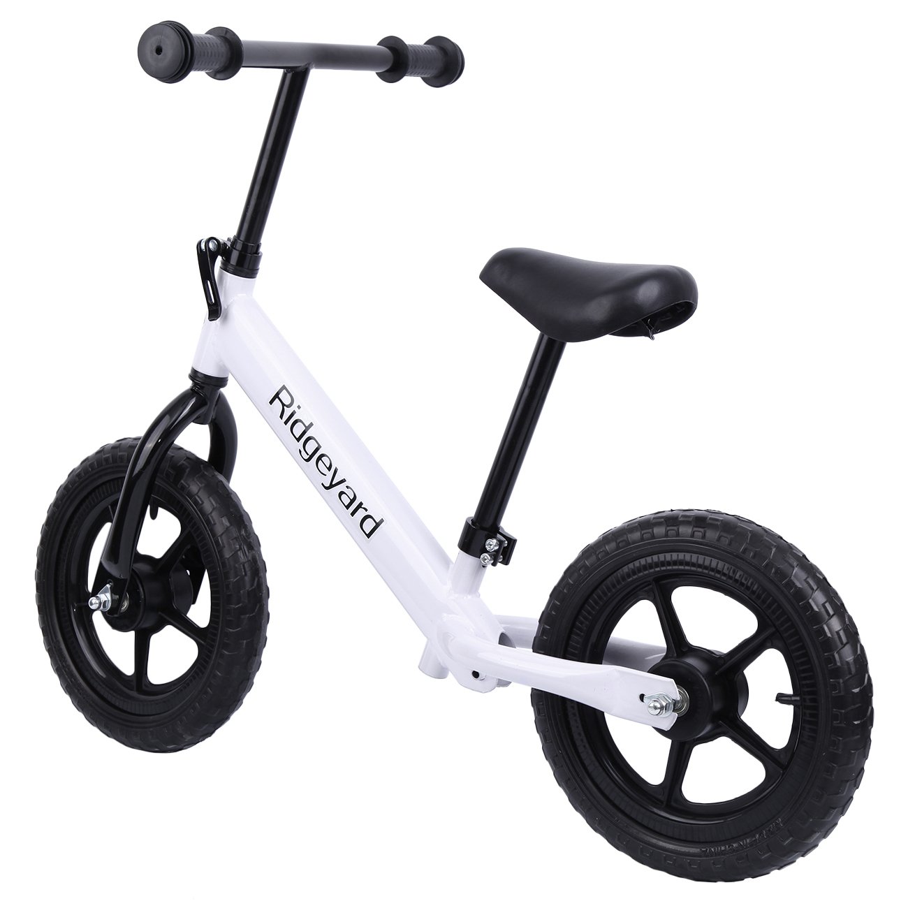 Ridgeyard 12" NoPedal Balance Bike Walking Bicycle for Kids Age 26 with Adjustable Seat and