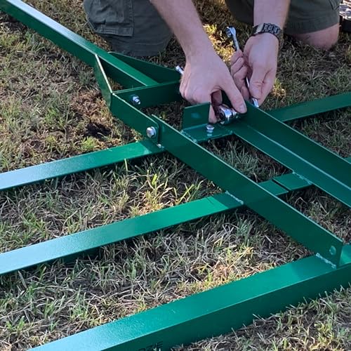 Image of LANDZIE Tow Behind Handle Attachment for Drag Harrow Driveway Grader