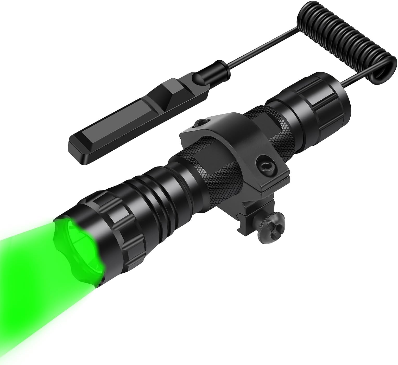 UC20Pro Red Hunting Light - 1000 Lumen Tactical Flashlight For Hog & Coyote Night Hunting