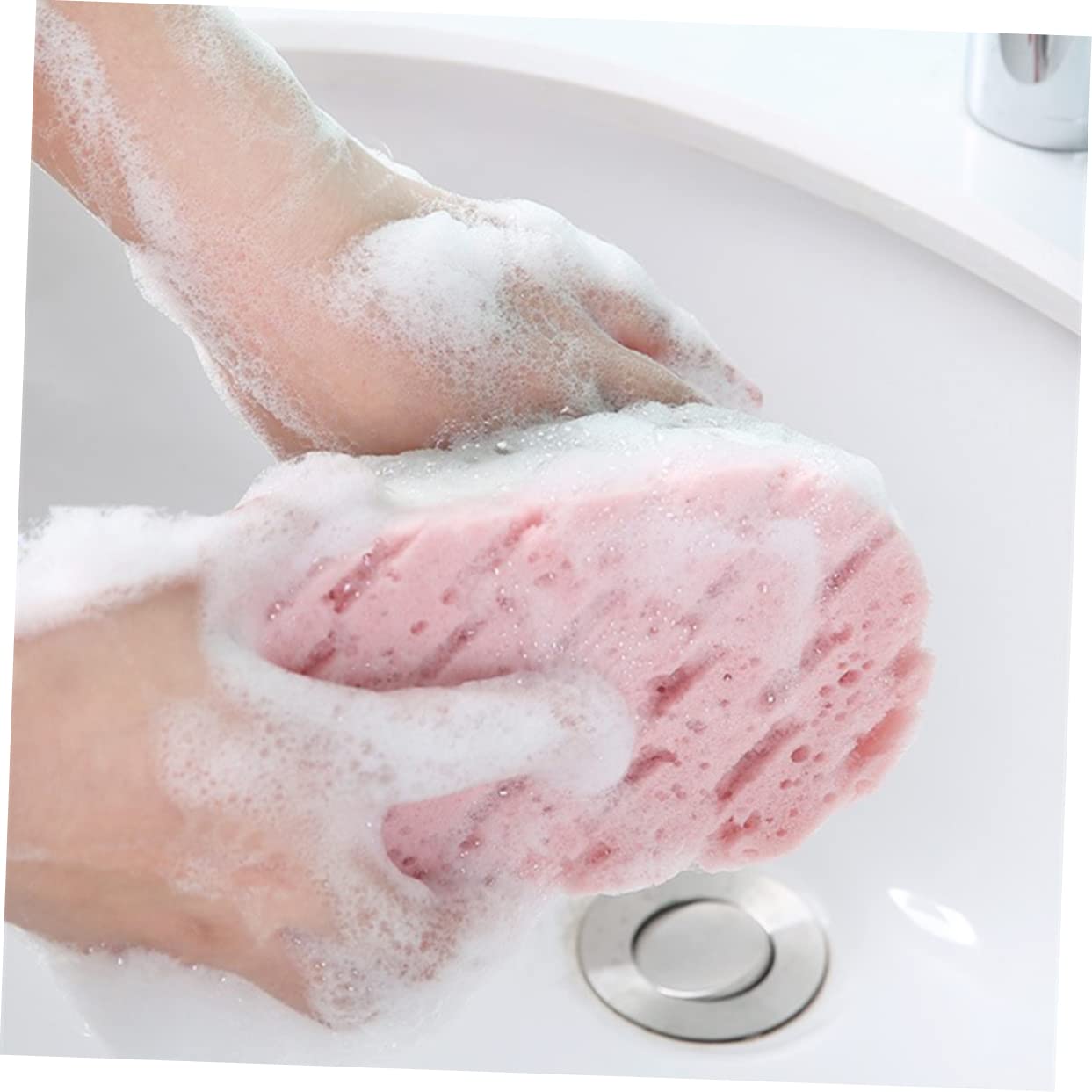 Beaupretty 12piezas Esponjas Exfoliantes Para De Doble Cara Limpieza Profunda y Exfoliación Para Baño Casa Resistentes y
