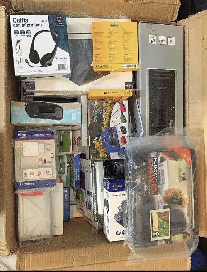 Generisch Retourenpakete auf Paletten, 3-20 STK. Elektronik Geschenkset Kaufen Outlet Shop