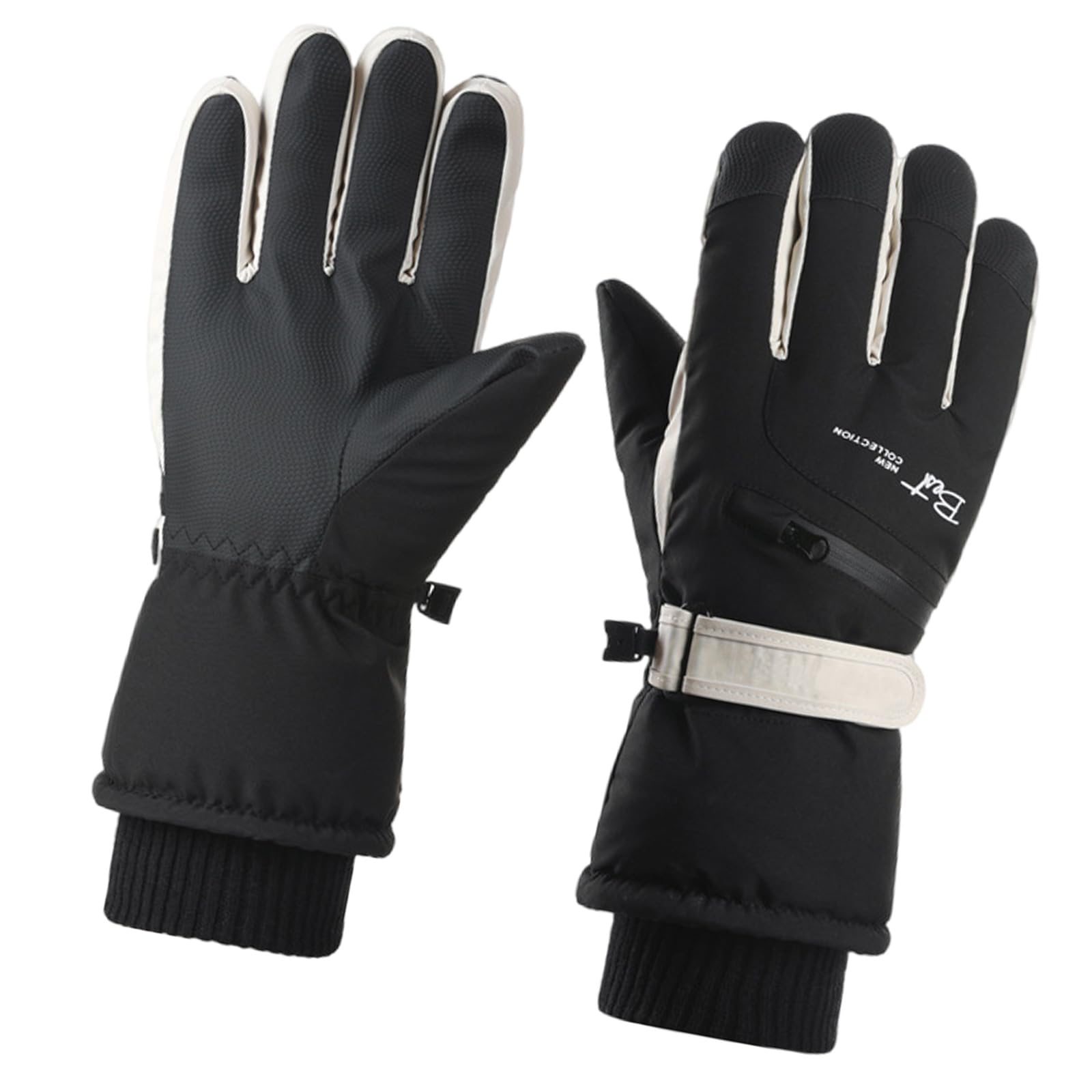 Hqkfuybl Windproof Ski Gloves Touching Screen Winter Gloves Snow Ski Gloves Cold Weather Snowboard Glove for Man Women Skiing