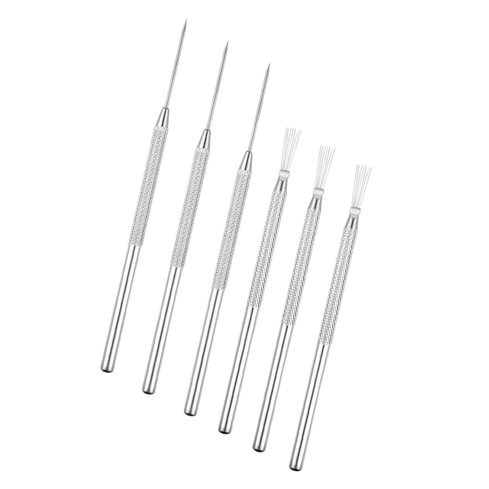 YROHGKPN Clay Needle Tool Modeling Tools Pottery Feathered Wire Texture for Clays Sculpting and Craftsmanship Needle