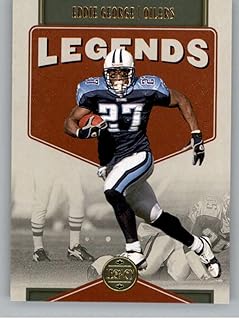 2022 PANINI LEGACY #118 EDDIE GEORGE LEGEND TENNESSEE OILERS FOOTBALL OFFICIAL TRADING CARD OF NFL