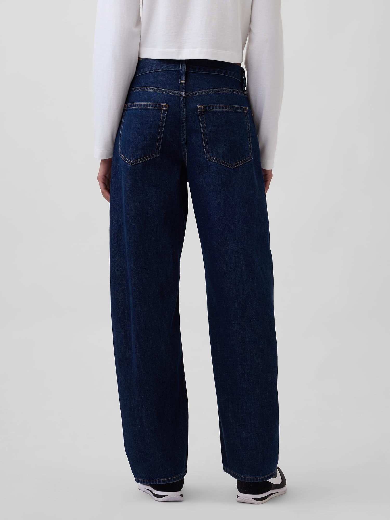 GAP Jeans da donna in denim a vita alta