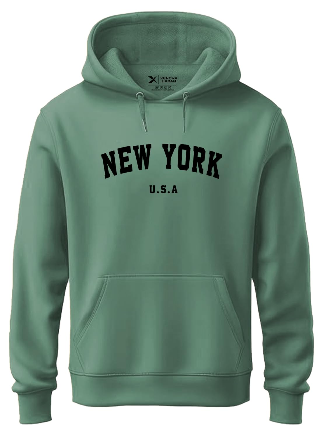 xenovaurban Hoodie for Men/Women | Unisex fit Cotton Fleece Hooded Sweatshirt - NEWYOR1-picture-34
