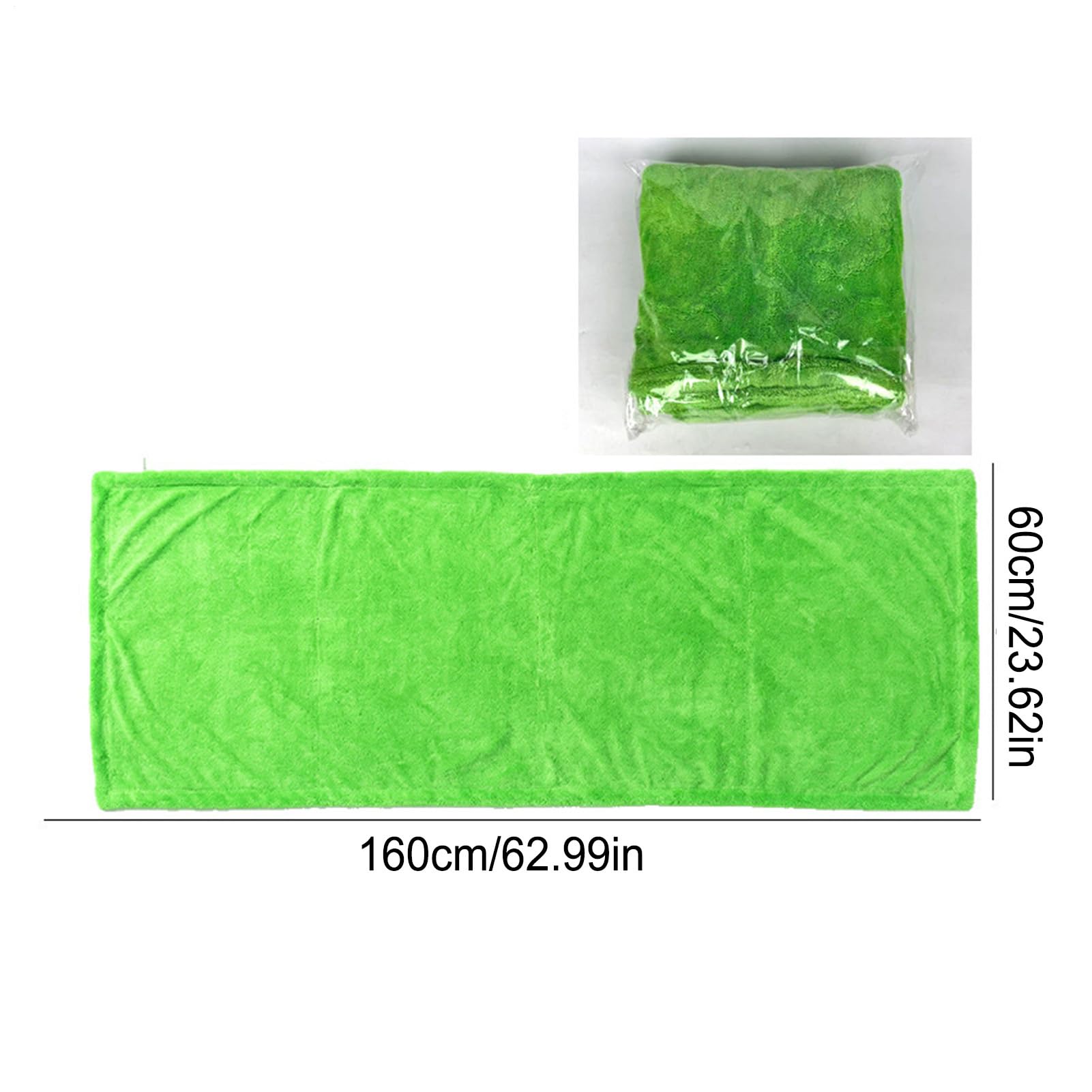 Toalla absorbente para coche, trapos absorbentes sin rayas, toalla de secado de coche, para automóvil, SUV, RV, sedán, ventana interior de cristal