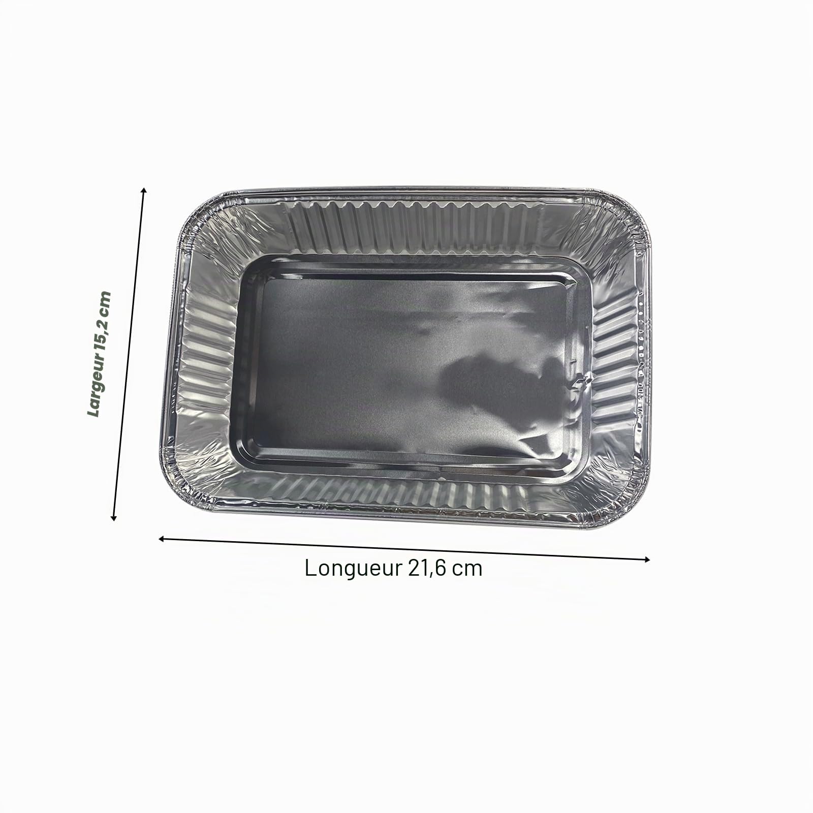 Lot de 40 bacs d'égouttement en aluminium pour barbecue Ninja OG701 Woodfire - Bac à graisse également compatible avec Weber Spirit, Genesis, Q Series Grill