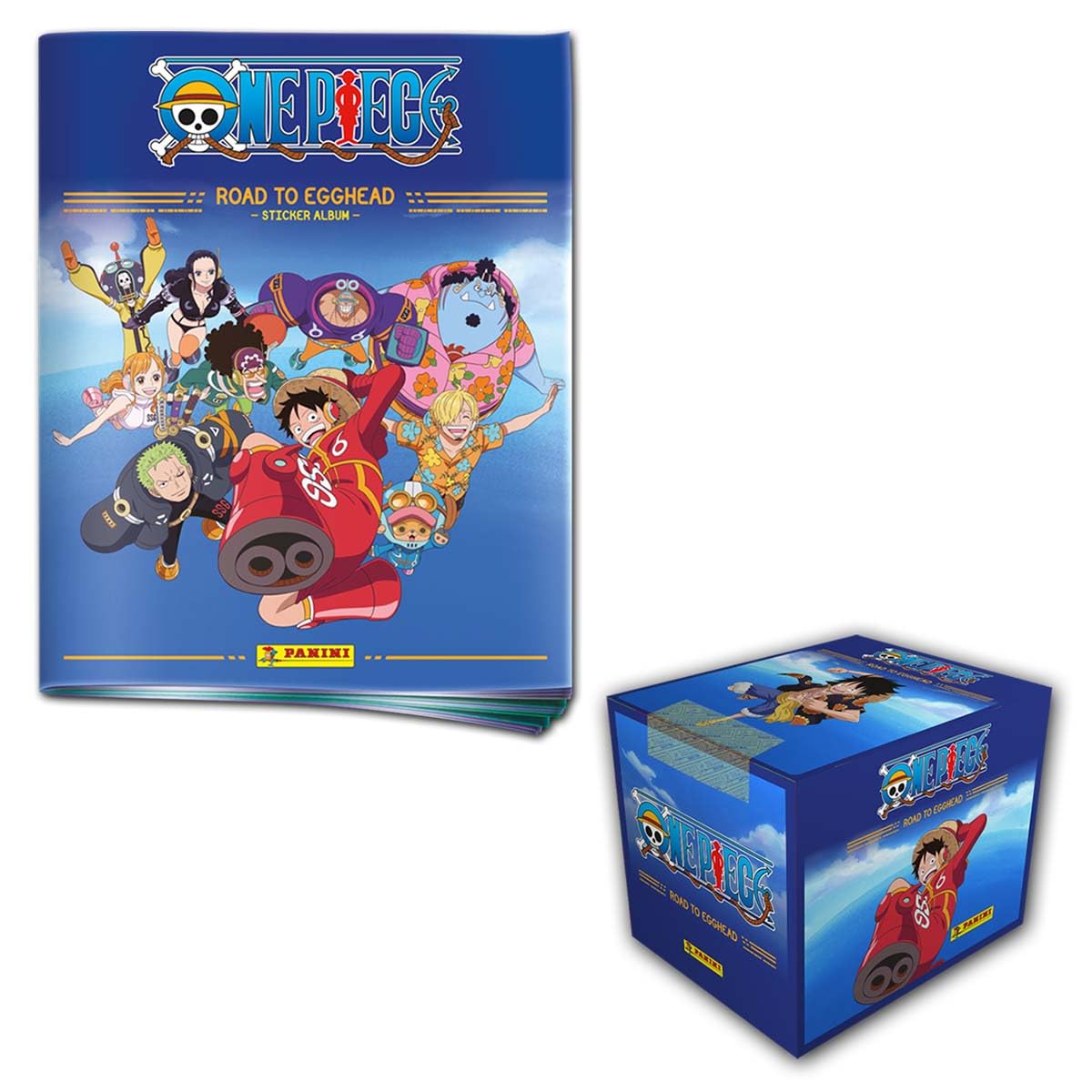 Panini One Piece Stickerkollektion – Road to Egghead (Box-Bundle)