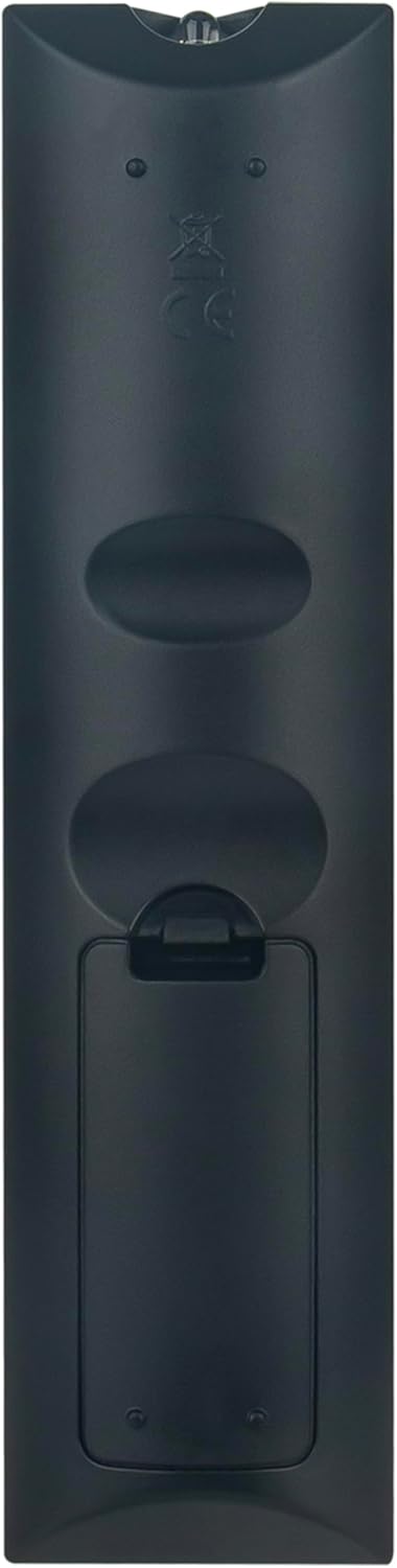 Back view of the VINABTY replacement remote control showing battery compartment