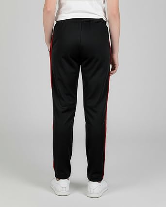 Real Essentials 3 Pack: Boys' Tricot Open Bottom Sweatpants - Athletic Running Pants with Pockets for Kids Teens Youth