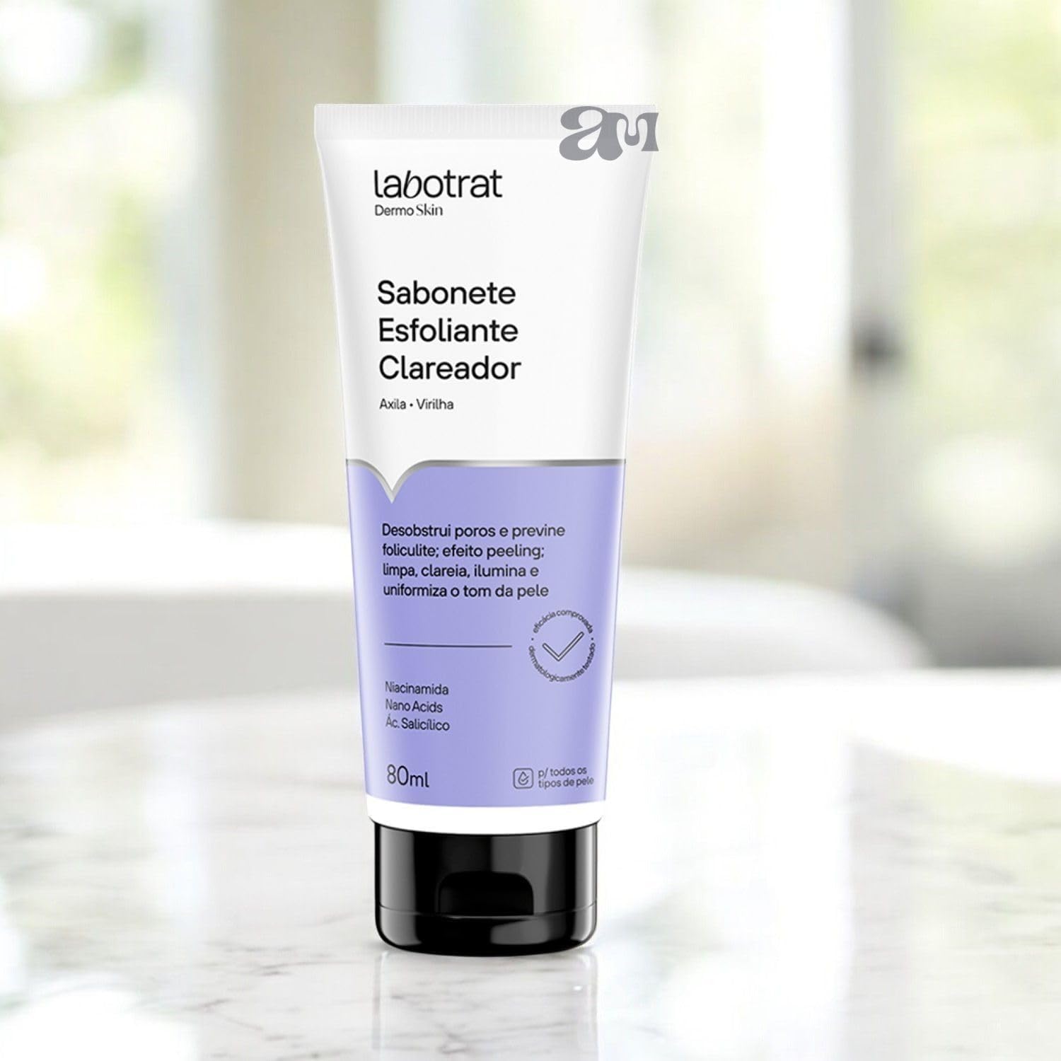 Sabonete Esfoliante Clareador Dermo Skin 80ml