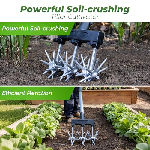 Cultivador rotatorio manual Walensee para jardín miniatura 5