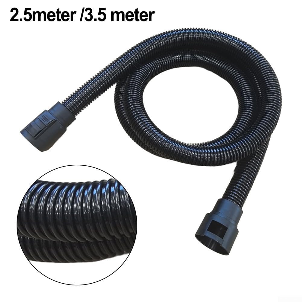 Rallonge du tuyau d'aspiration compatible humide et sec - Tuyau extra long pour modèles d'aspirateur Karcher NT20/30/WD1 WD2 WD3 WD4 WD5 WD6 (3,5 m)