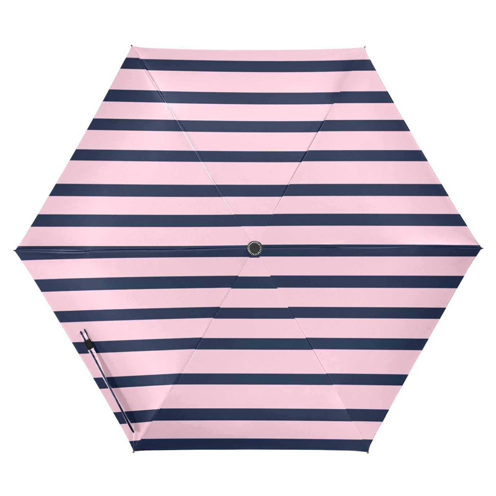 Black and Lavender Stripes automatic umbrella 39 Inch Auto Open auto open close large umbrellas for rain for Good for Car, Golf, and On-the-Go Outdoor Defence Accessories paraguas para lluvia