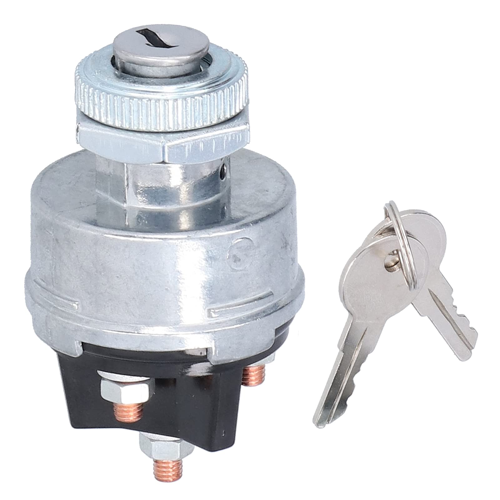 Interrupteur D'allumage, Interrupteur D'allumage avec 2 Clés en Métal OE G.1214 Accessoire de Remplacement pour Remorque de Tracteur