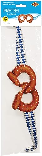 Miniatura 5 de Beistle Pretzel Eyeglasses Party Accessory (1 Count) (12pkg)