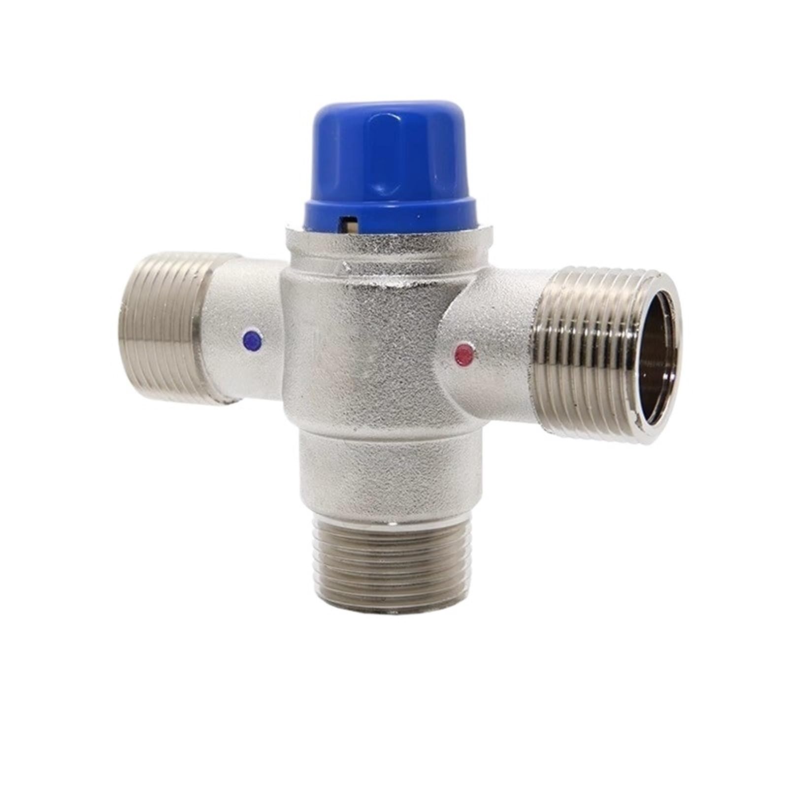 Thermostatisches Umstellventil aus Messing for Solarwarmwasserbereiter, automatisches Umschaltventil, Gas-Dreiwegeventil DN15 DN20 DN25(DN25)