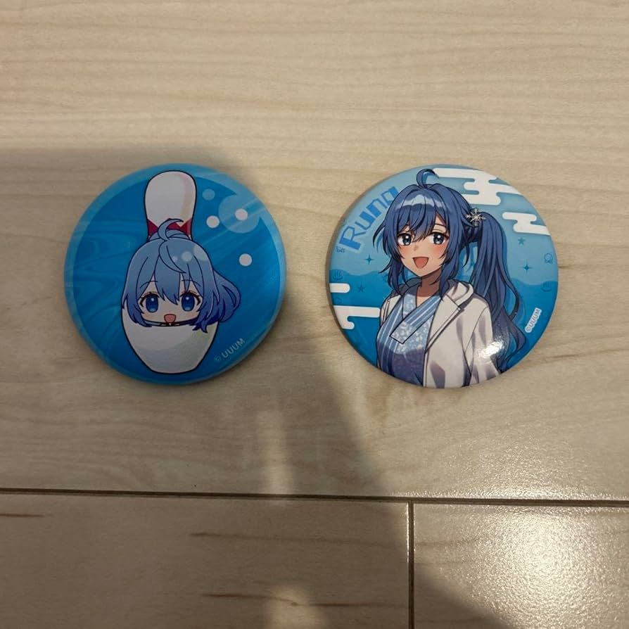 カラフルピーチ極楽湯 ミニ 缶バッジ るな Amazon.co.jp: からぴち るな 極楽湯 缶バッジ カラフルピーチ