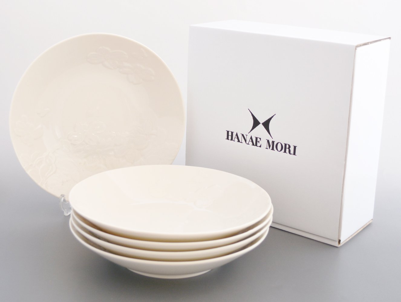???? Hanaemori MB5201-411 Hanaemori Multi-Use Plates, Set of 5