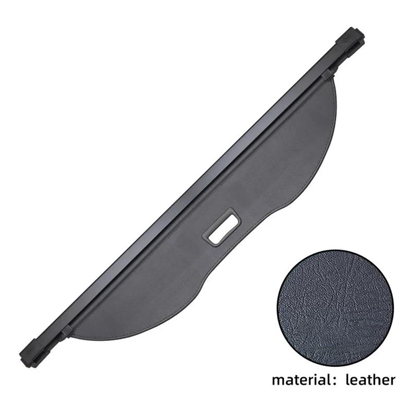 Para Nissan Para X-TRAIL Para ROGUE 2014-2020 cubierta carga maletero portaequipajes retráctil impermeable protector privacidad Cubierta Carga(Cuero)