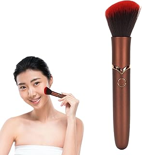 Cepillo de maquillaje eléctrico giratorio, vi...