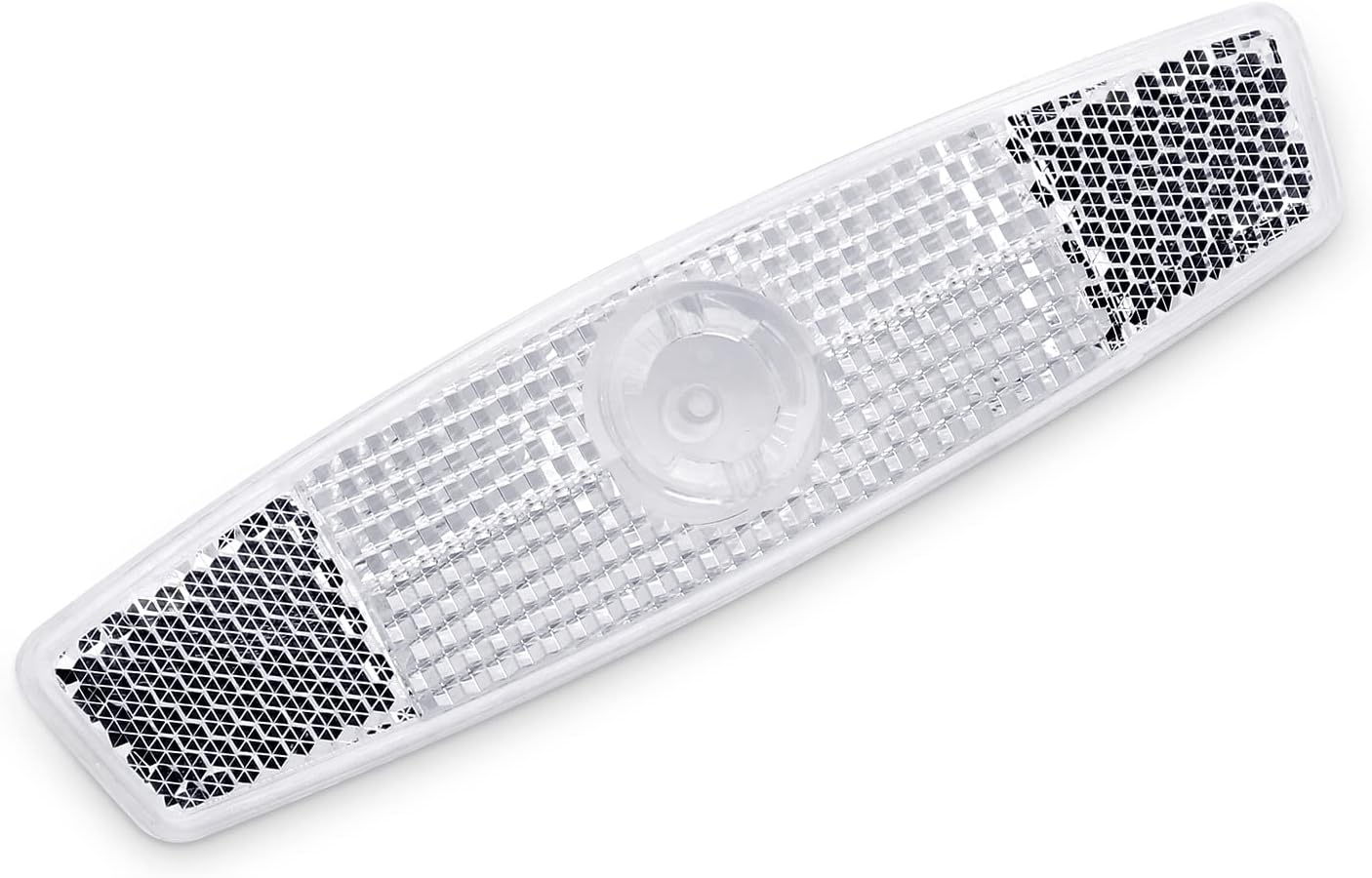 BSK 50 Pcs White Bicycle Wheel Reflectors Sports & Outdoors