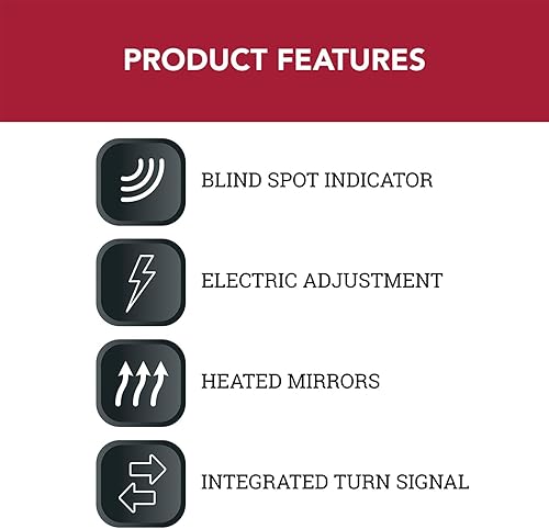 Miniatura 3 de Trail Ridge Par texturizado de marcador de señal LED con calefacción eléctrica para Tundra