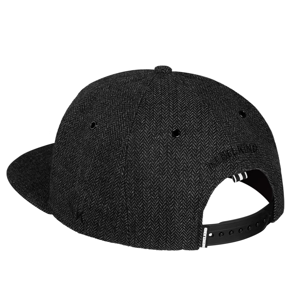 Nebelkind Snapback-Cap-Herren Damen Bandana Einheitsgröße OneSize Größenverstellbar Unisex Basecap trendig Streetwear Style Baseball-Kappe mit geradem Schirm