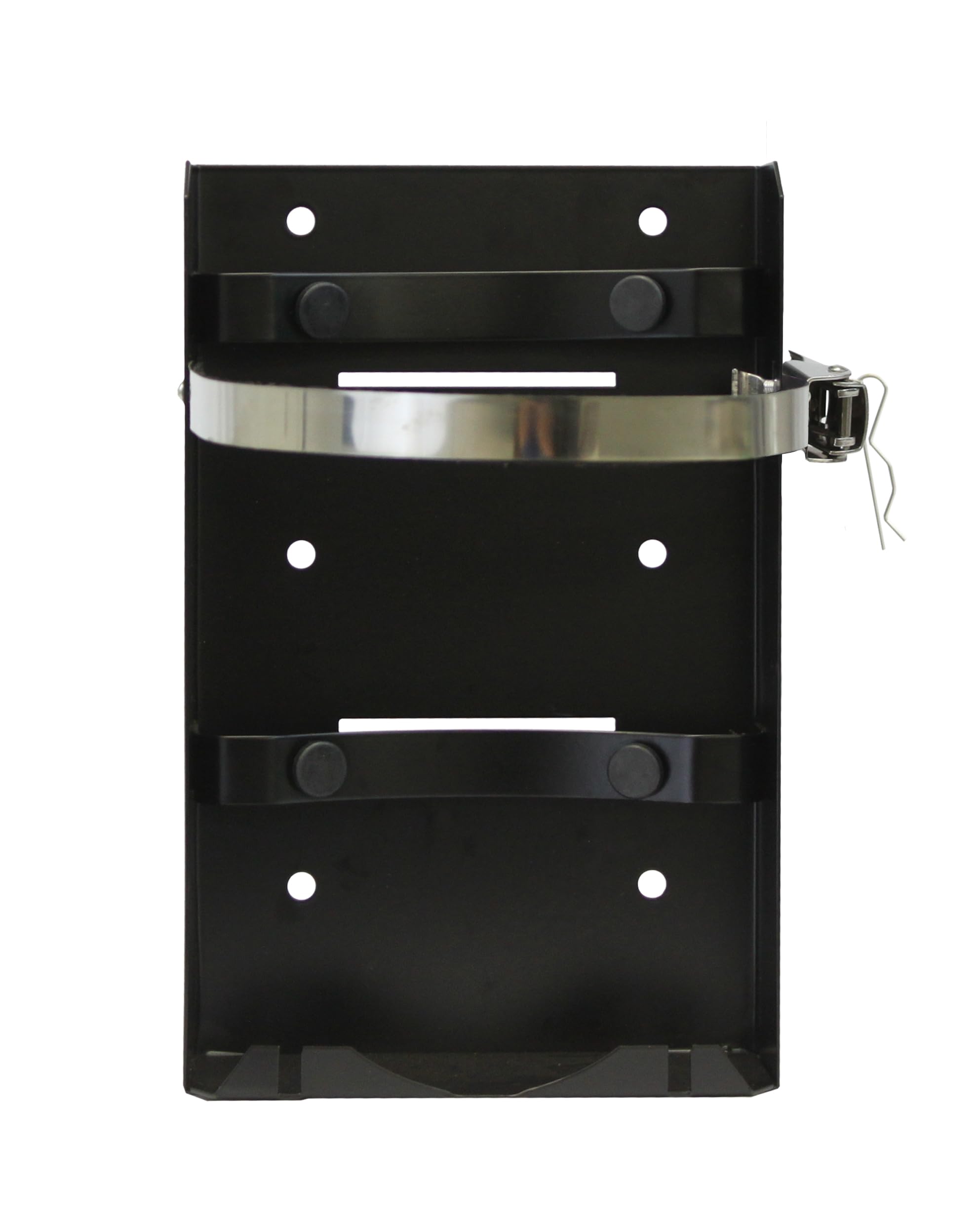 Flame King T-Rack 10LB Propane Tank Mounting Bracket Strap for RV, Trailers, Campervan, and Overland Vehicles