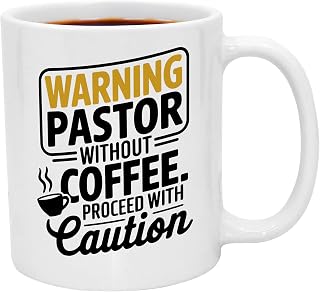 Casitika Pastor Appreciation Gifts. 11 Oz Christian Coffee Mugs For Men. Funny Pastor Gifts For Men. Unique Mug For Appreciation Day Or Week.