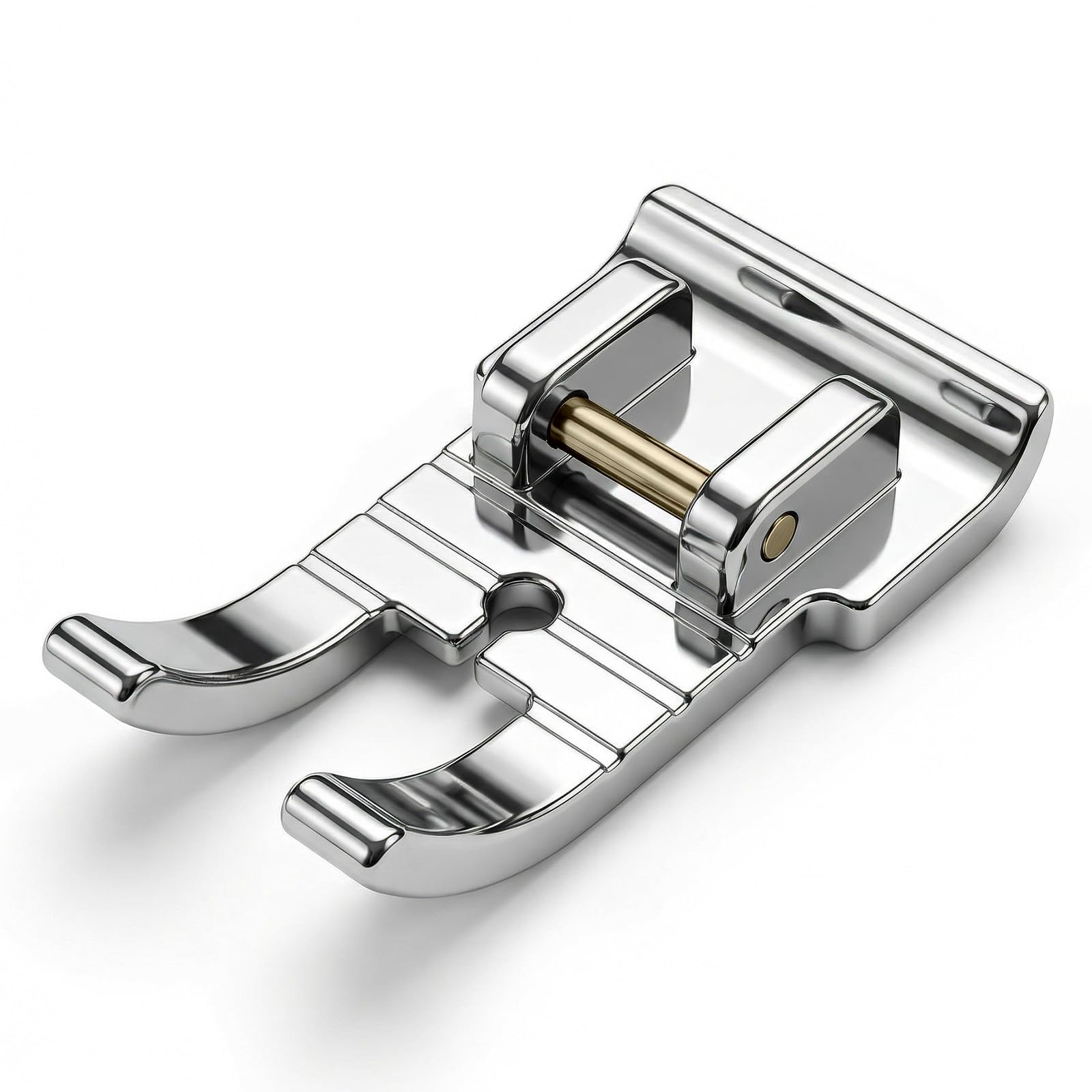 1/4 inch Quilting Piecing Presser Foot for All Low Shank Snap-On Singer, Brother, Babylock, Janome, Kenmore, White, Juki, Simplicity, Elna Sewing Machines - Quarter Inch Presser Foot