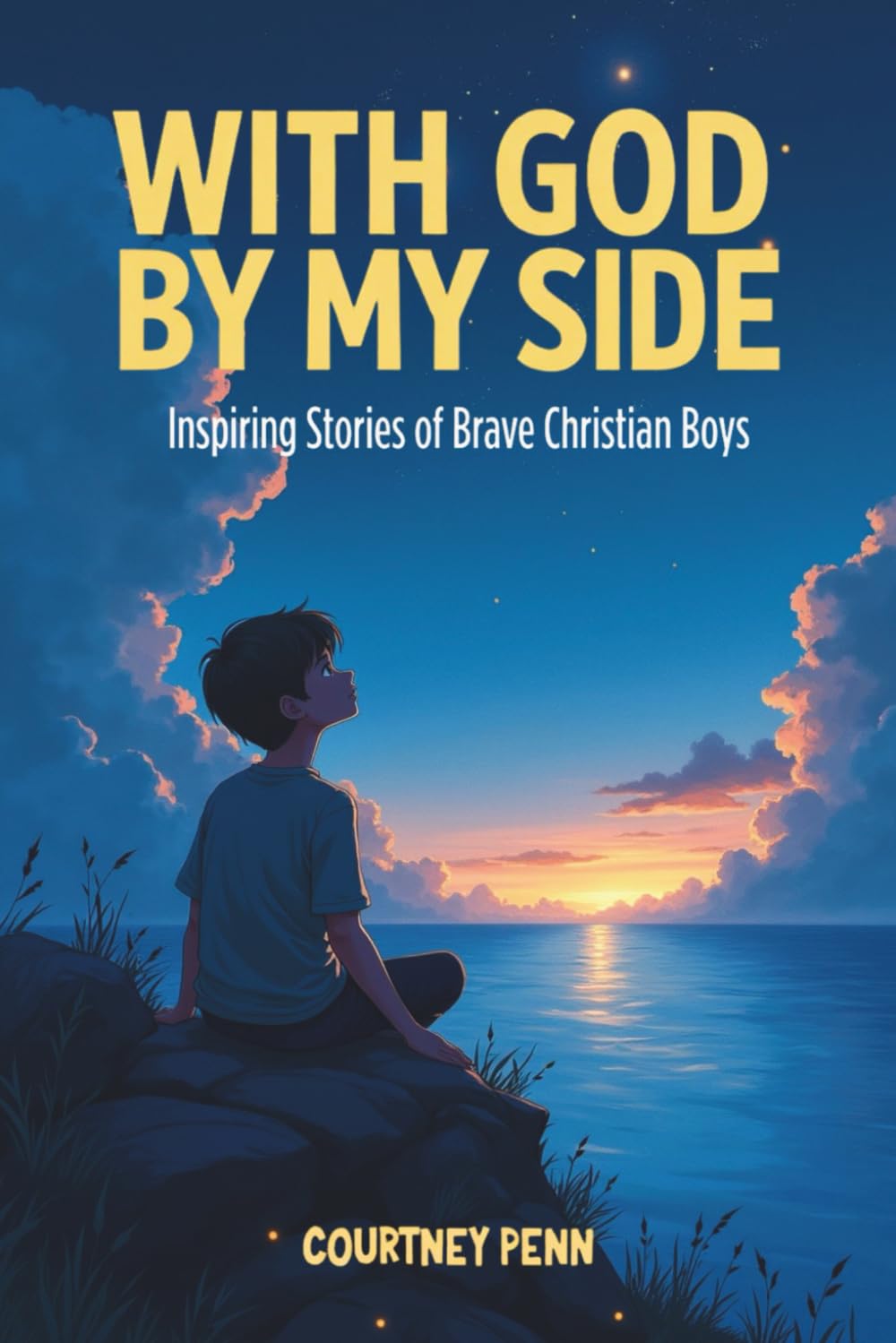 With God By My Side: Inspiring Stories Of Brave Christian Boys: 14 Inspirational Stories That Help Boys Ages 6-11 Build Faith, Courage, Character, Kindness, Confidence and Christian Values      Paperback – December 5, 2025
