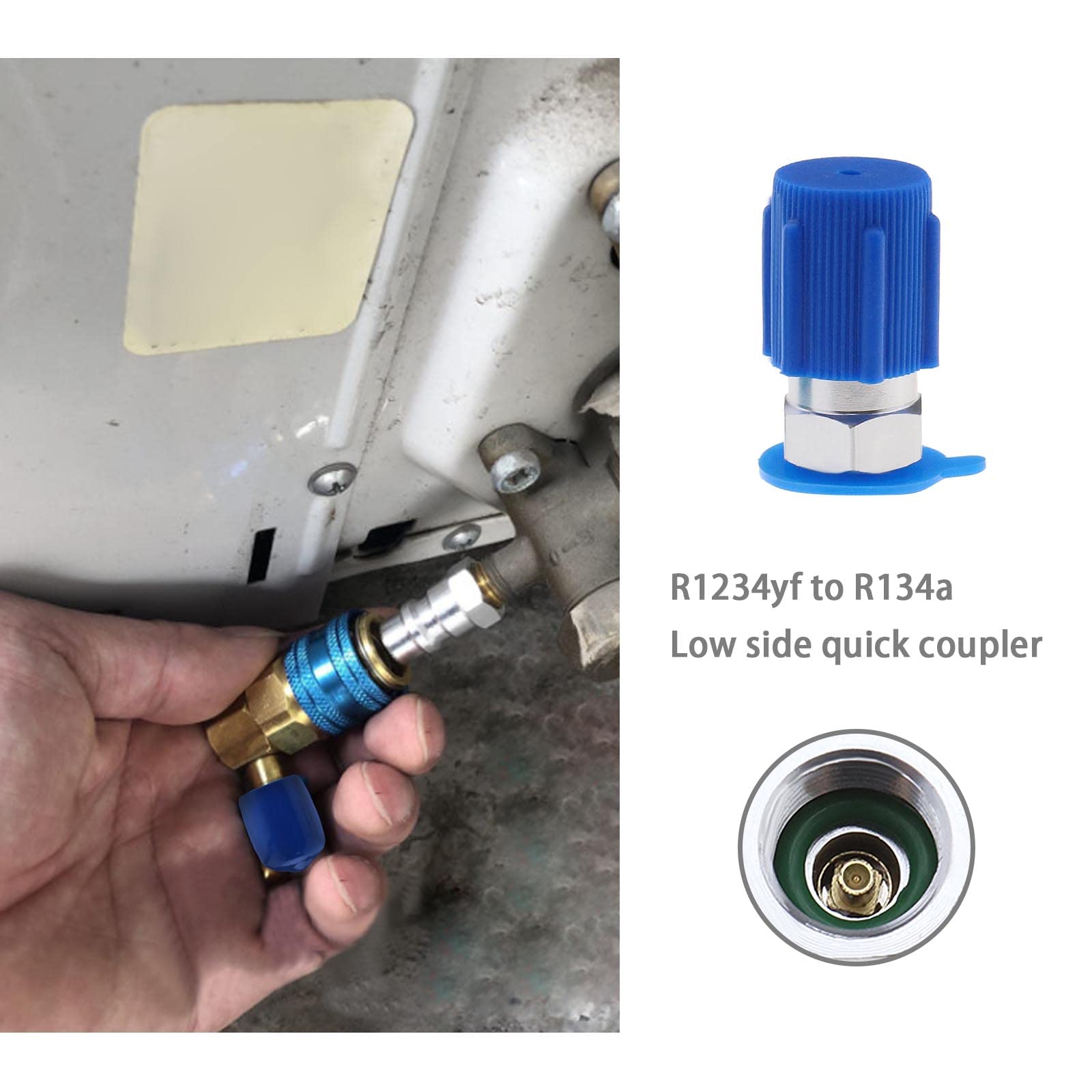 R1234YF Auf R134A Adapter - Schnellkupplung Für Autoklimaanlage