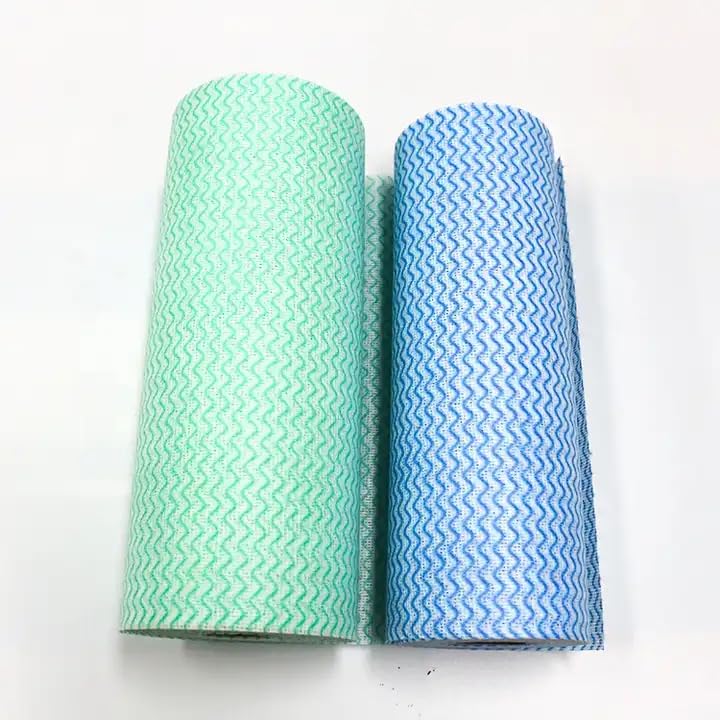 Kitchen Roll Kitchen Tissue roll Cleaning Wipes Washable & Reusable Quick Dry Non-Woven Dish Towels for Home & Kitchen Cleansing Super Absorbent Soft & Hygienic 100 Pulls each Roll (Packof 2)-image-37