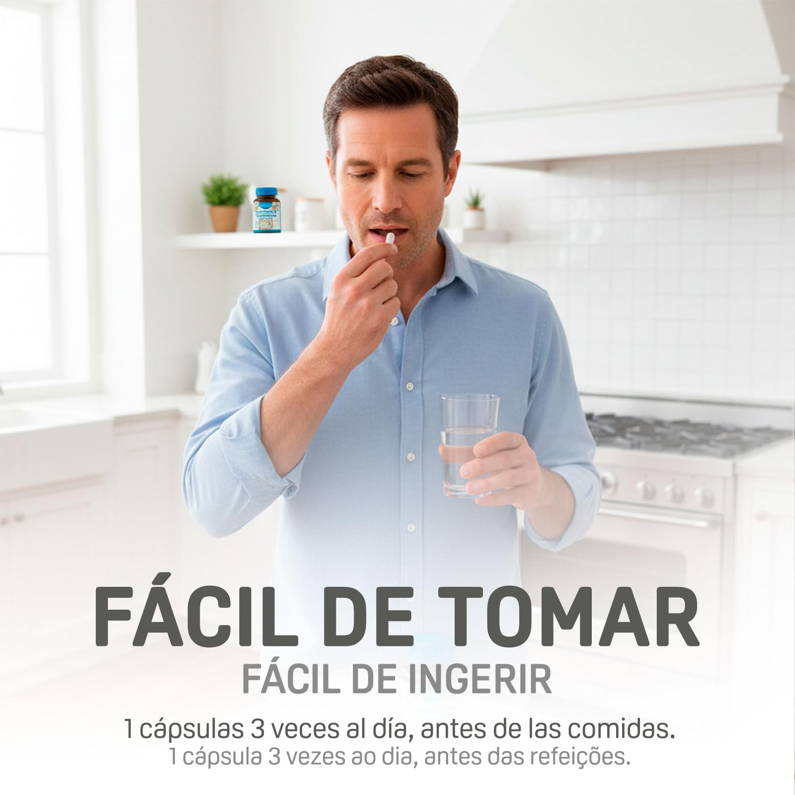 DietMed Naturmil | Glucosamina + Condroitina - 60 Cápsulas | Con Vitamina C y Manganeso