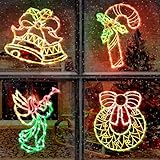 Christmas Window Silhouette...image