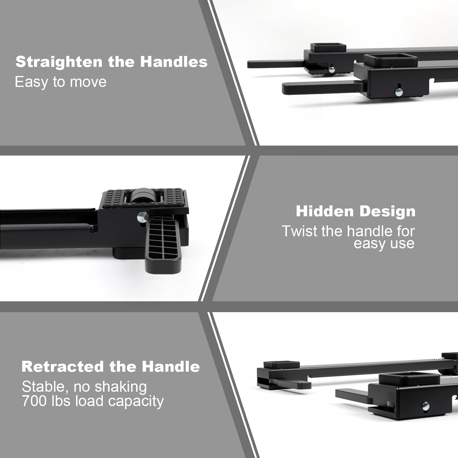 BestYiJo Heavy Duty Appliance Rollers – Extendable & Liftable Moving Base for moving washing machines, dryers, refrigerators, and furniture