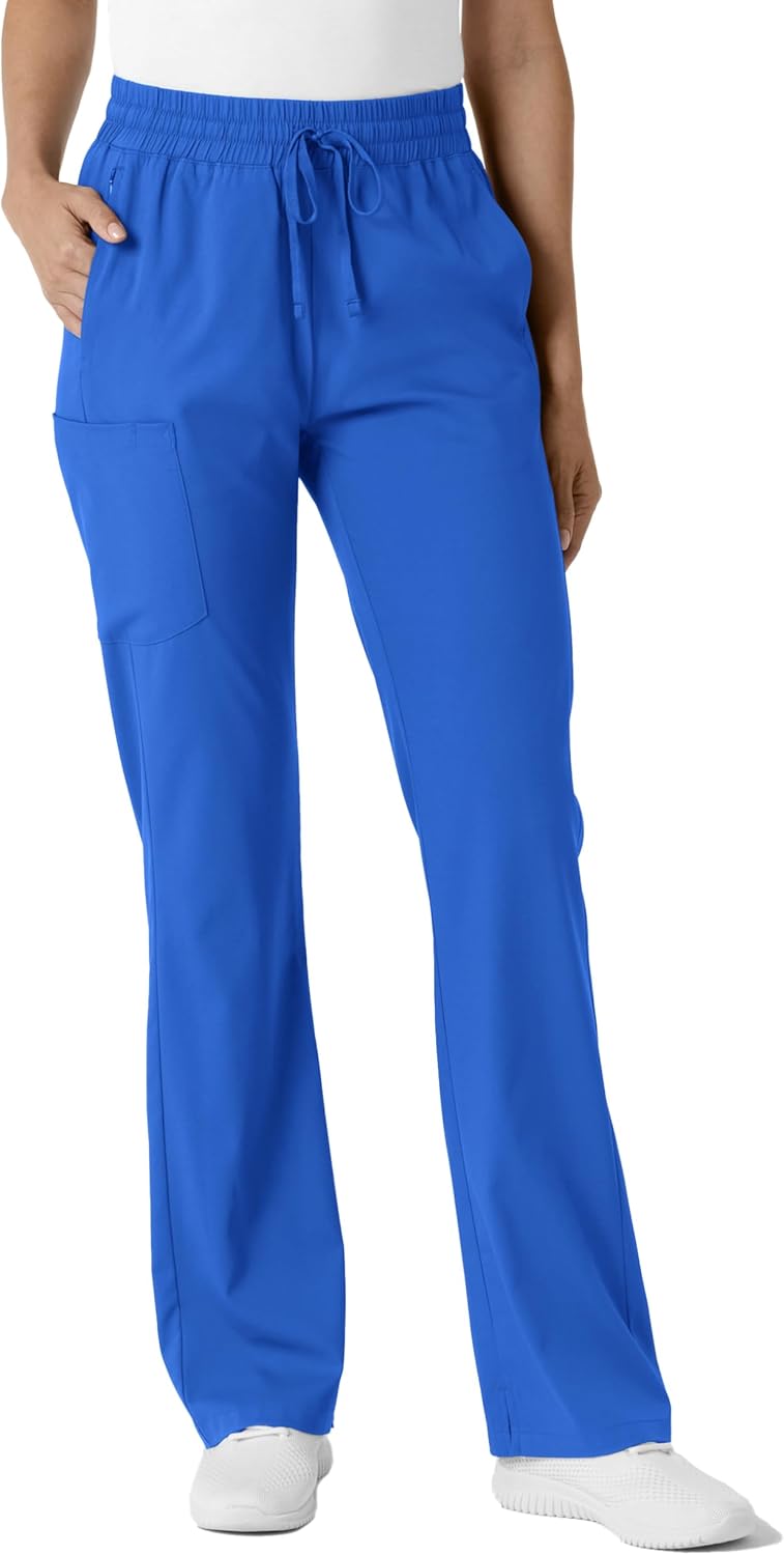 Wink Boundless Women's Bootcut Scrub Pant - Royal, 5X